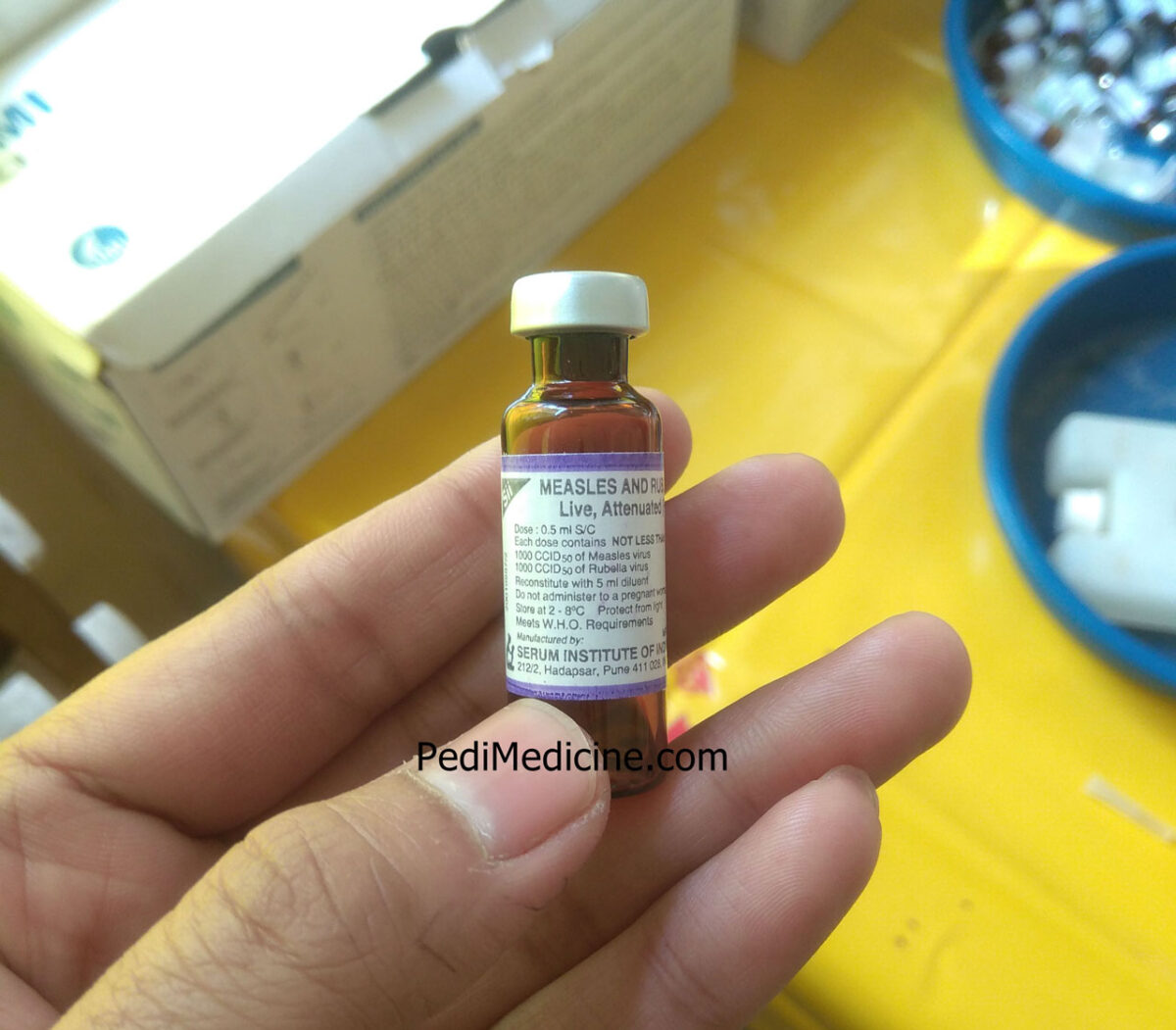Measles Rubella Vaccine